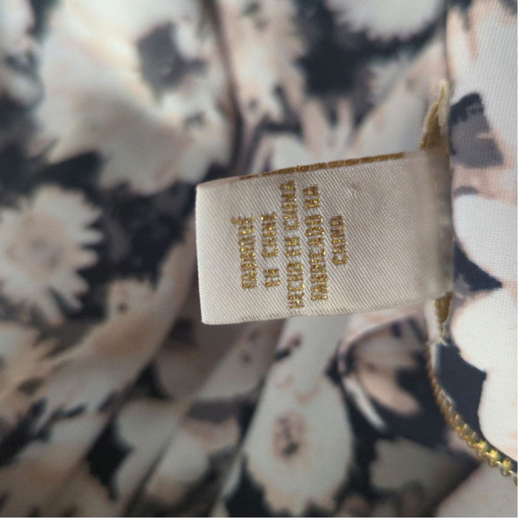 Forever 21 Dress Sleeveless Floral A-Line Pink White Gray Woman's Size‎ Medium - Picture 11 of 16